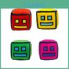 Милая игрушка из короткого плюша Geometry Dash для детей. Выпускается в нескольких цветах!