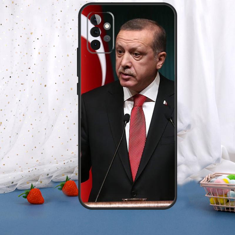 Turkey Recep Tayyip Erdogan For Samsung Galaxy A54 A34 A14 A36 A56 A26 A16 A15 A55 A53 A33 A35 A22 A32 A52 A05 A06 Case