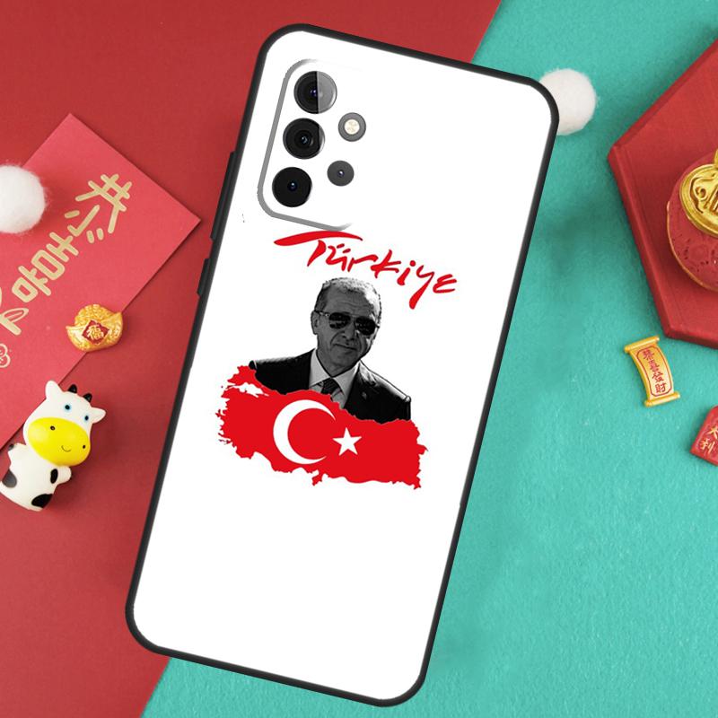 Турция Реджеп Тайип Эрдоган Чехол Для Samsung Galaxy A17 A55 A35 A15 A32 A52 A13 A33 A53 A14 A34 A54 A06 A16 A26 A36 A56