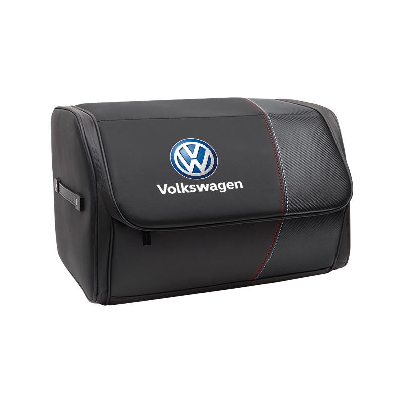 ABCD1 Car Storage Box Multi Mesh Suitcase Trunk Organizer Bag For VW Golf Polo Tiguan Touran Jetta Passat CC T5 GTI Arteon Transporter