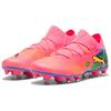 Neymar Jr. X Puma Future 7 Match FG AG Copa América Pack Men Sneakers Pink Sunset-Glow Black 107840-01