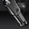 New Durable Black 15*3.5cm LED High Power Flashlight Super Bright USB Rechargeable