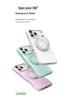 Силиконовый чехол Wave для iPhone 17 Pro Max с вращающимся магнитным держателем на 16 слотов - Защита от падений