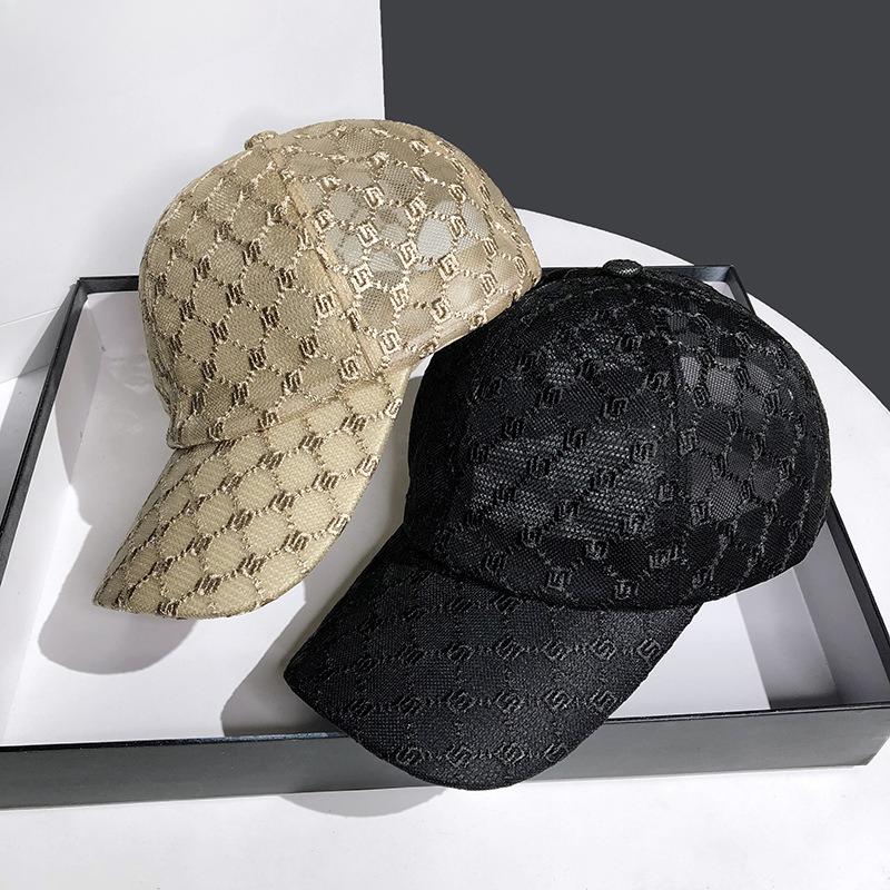 Hat for Women's Summer Fashion Mesh Breathable Sunshade Baseball Cap 2025 Outdoor Adjustable Ladies Sun Hat