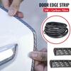 5M Carbon Fibre Car Door Edge Trim Molding Seal Scratch Protector Guard Strip Protector Interior Mirrors 6