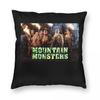 Mountain Monsters Tv Square Pillowcase Polyester Linen Velvet Printed Zip Decor Home Cushion Cover Wholesale x