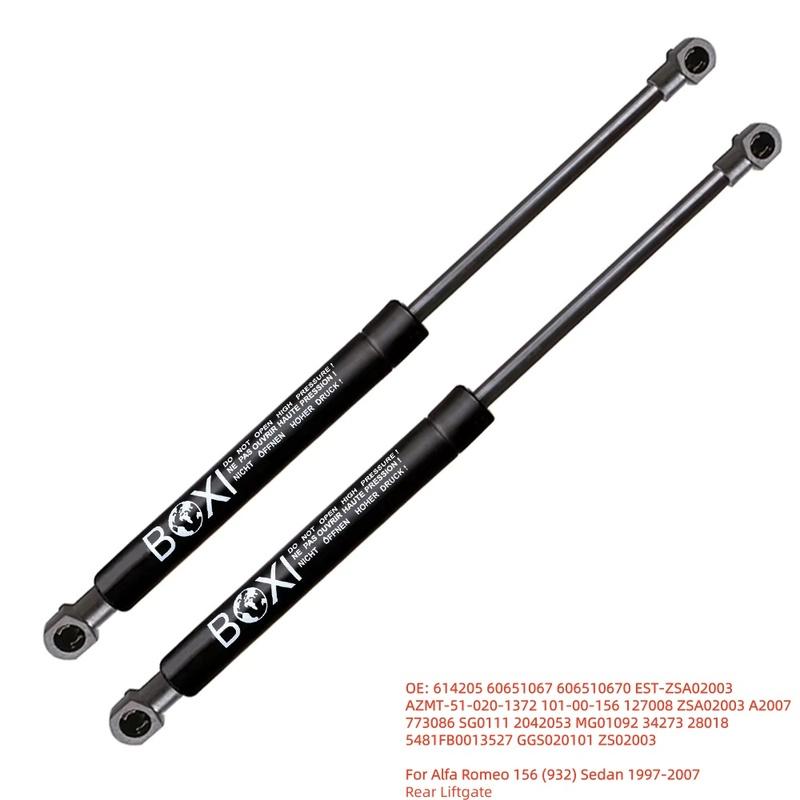 BOXI 2pcs Trunk Gas Spring Lift Strut Support 606510670 60651067 For Alfa Romeo 156 ( 932 ) Sedan 1997 - 2007 Lift Struts