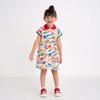 HOUSE Hot Polo Shirt Dress Girls Baby Clothing Multicolor 80cm [MIKI Biscuits] Детская 72-1901-684