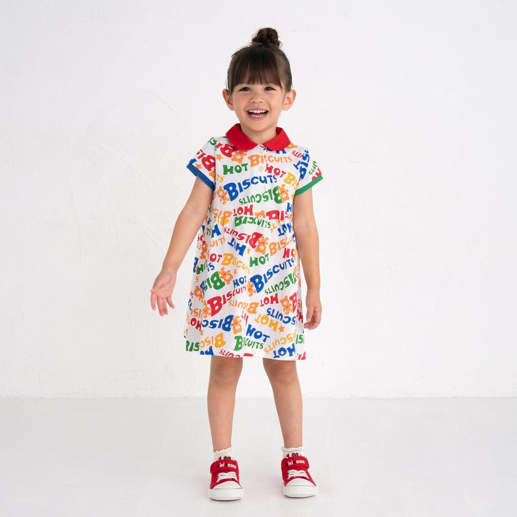 HOUSE Hot Polo Shirt Dress Girls Baby Clothing Multicolor 80cm [MIKI Biscuits] Детская 72-1901-684