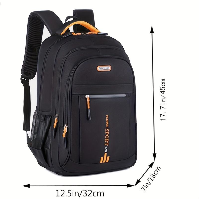 Men's Backpacks Oxford Waterproof Rucksack Business Computer Bag Casual Travel Backpack Senior High School Student Schoolbag