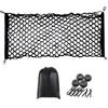 PGMARO Car Luggage Net, 35.4 X 15.7 Inches (90 X 40 Cm), Luggage Drop
