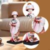 23 см Этническая японская кукла гейша Коллекционная фигурка, Винтажная статуэтка девушки в кимоно для стола