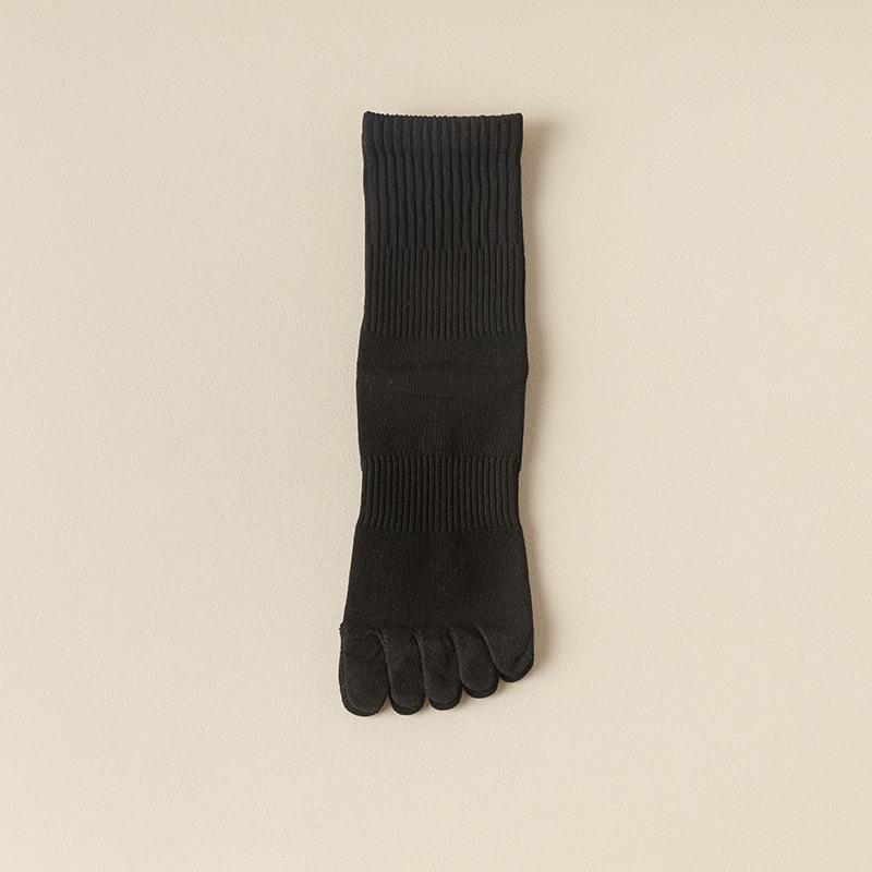 1 пара женских носков с пятью пальцами на весну, в японском стиле, однотонные, женские спортивные носки с раздельными пальцами, каваий, хлопок, Харадзюку, носки с пальцами