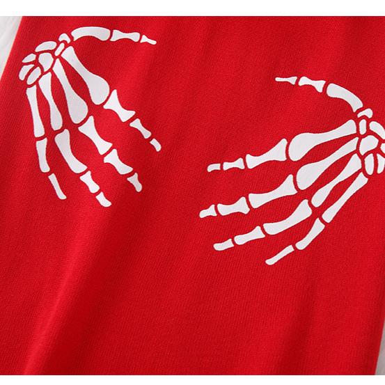 Летние женские сексуальные бретельки с принтом панк вязаный свитер мини короткие облегающие облегающие платья-пуловеры