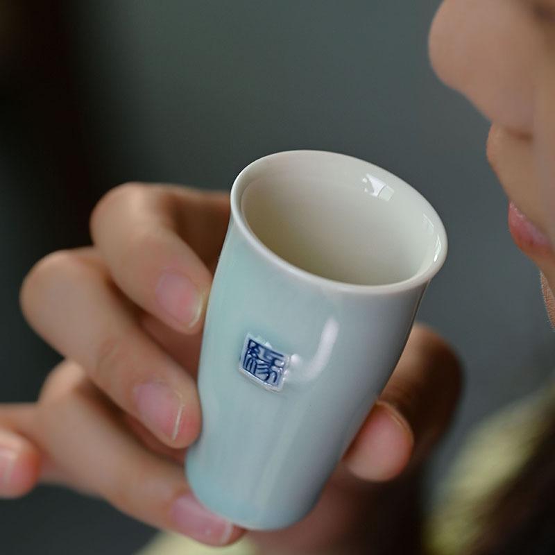 Ceramic Fragrant Cup Tea Art Training Set Assembly Tea Cup Teacup Kung Fu Tea Set Small Master Cup Single Cup