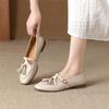 Fashion New Spring/autumn Genuine Leather Women Shoes Round Toe Shoes for Women Fashion Tassels Mary Jane Shoes Low Heels Women Pumps