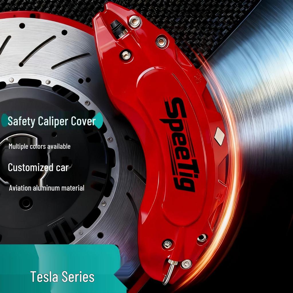 Tesla Model Y/3 Aluminum Alloy Brake Caliper Cover - Sport Modification Decor