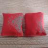 8pcs Weather Resistant Cornhole Bean Bags Set - 4* Red Sandbags 4* Green Sandbags A