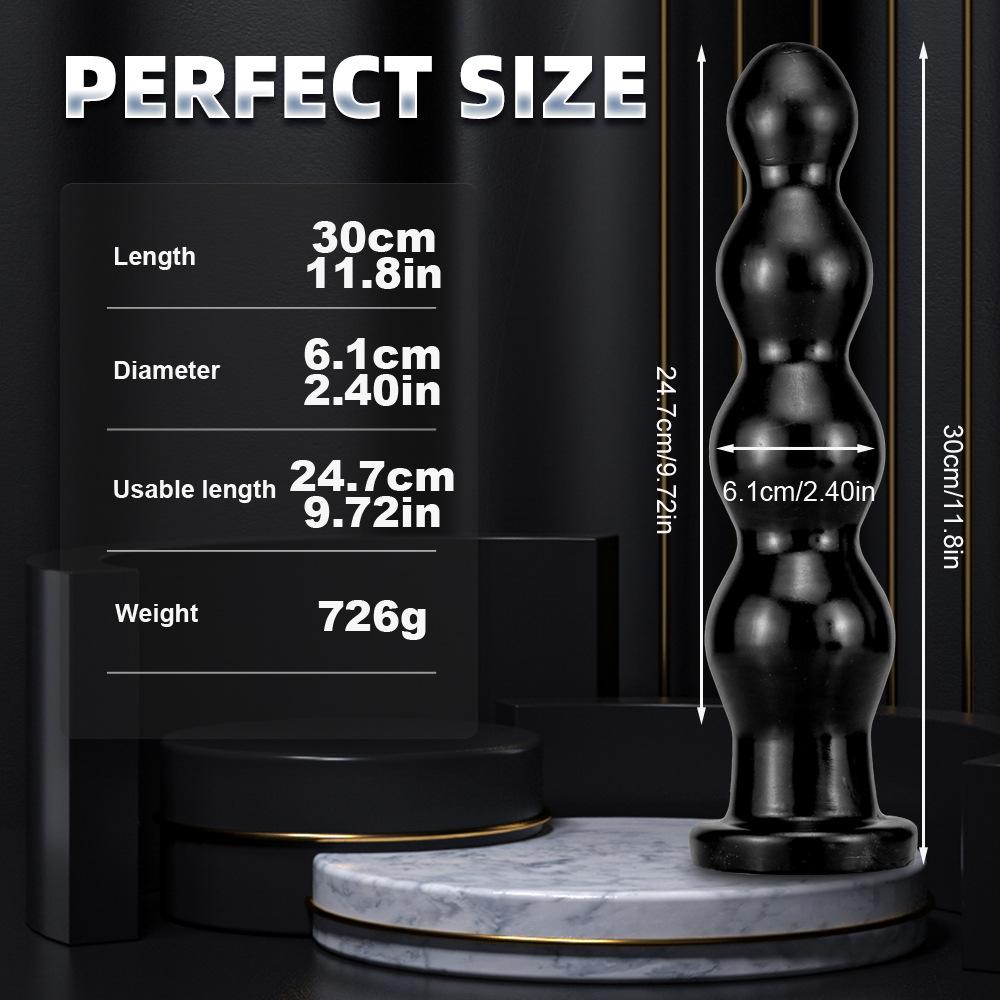 Негабаритная анальная пробка, большой черный фаллоимитатор, анальный расширитель, секс-игрушки, фистинг, реалистичный ремешок для пениса на члене, женское доминирование, БДСМ, XXL, конский фаллоимитатор