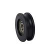 High Quality U Groove Roller Pulley 626 Bearing Steel Bearing Roller Injection-Coated U-Shape Pulley Wheel For Slide Door Window