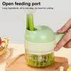 Электрический мини-измельчитель чеснока Электрическая овощерезка Портативная давилка для чеснока и имбиря Универсальный кухонный гаджет