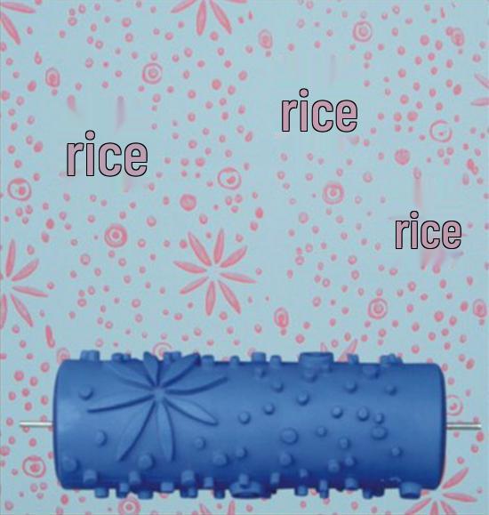 5-дюймовый ролик с рисунком для жидких обоев - Инструмент для DIY-точечной росписи и покраски стен