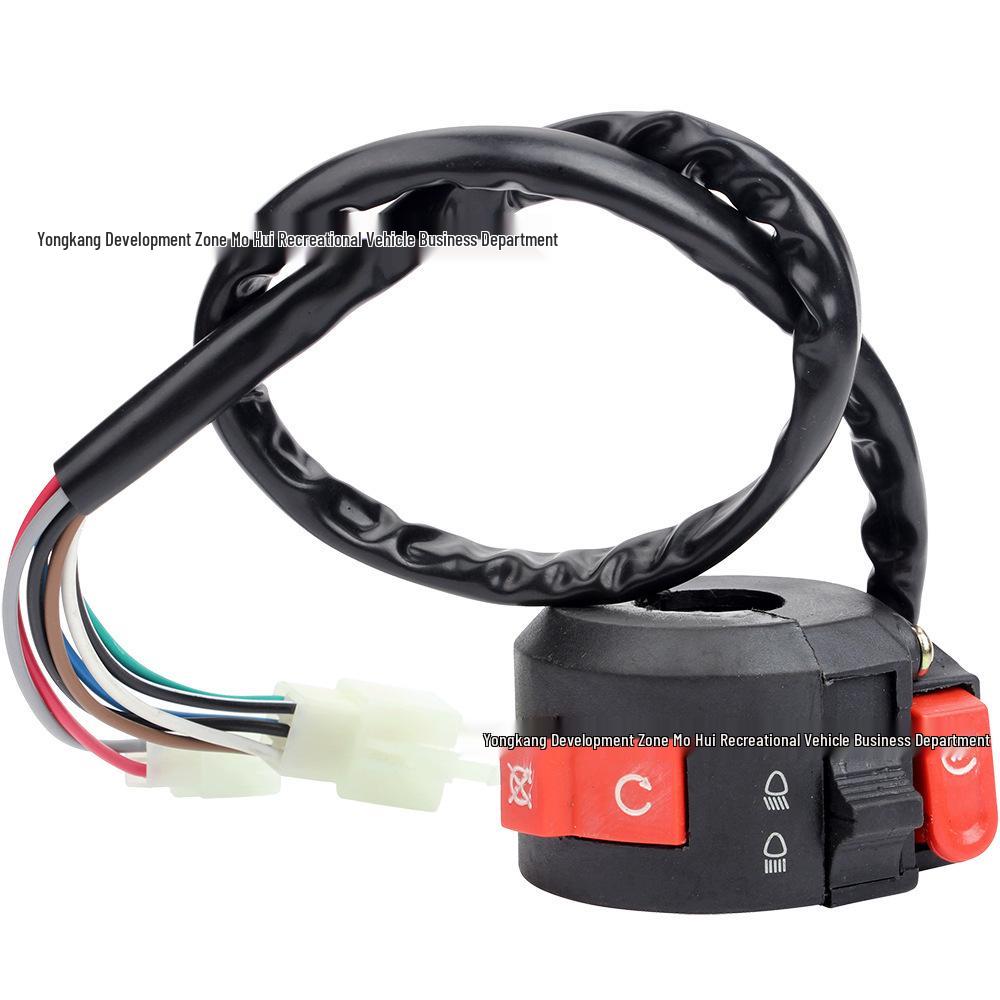 Off-road Motorcycle/ATV Switch: Ignition, Flameout & Hi/Lo Beam (50CC-250CC)