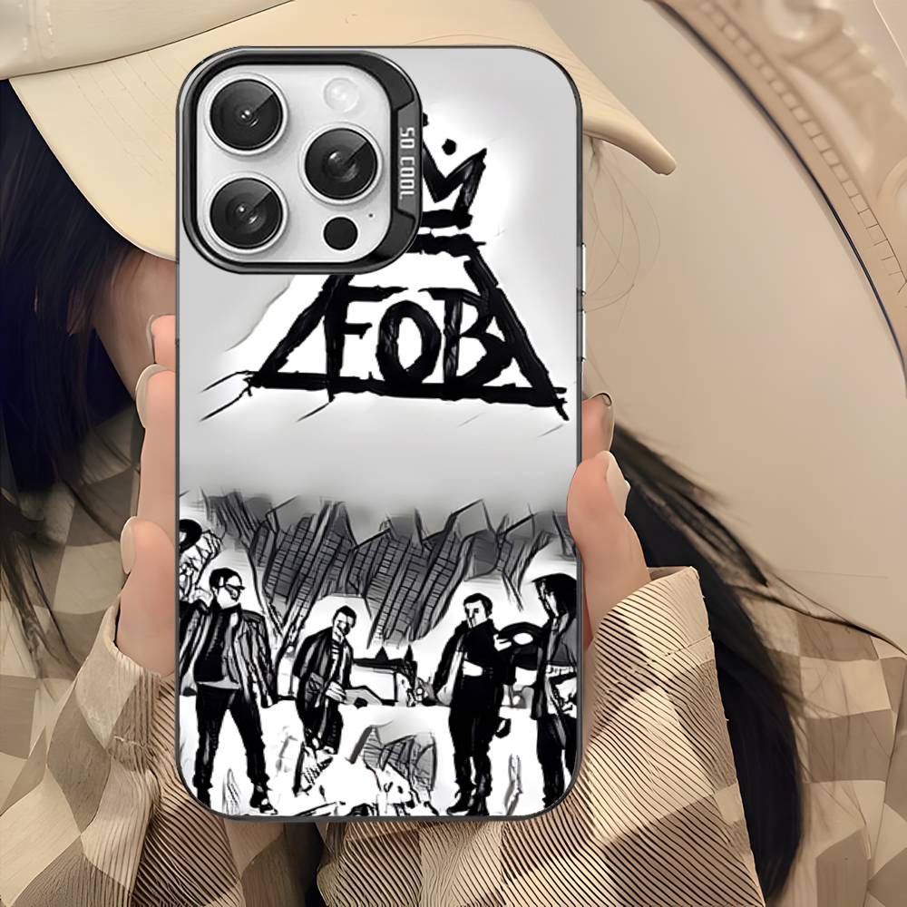 Чехол для телефона F-Fall Out Boy Band для iPhone 17 Air 16 15 14 13 12 11 Pro Max Цветной Жесткий Чехол