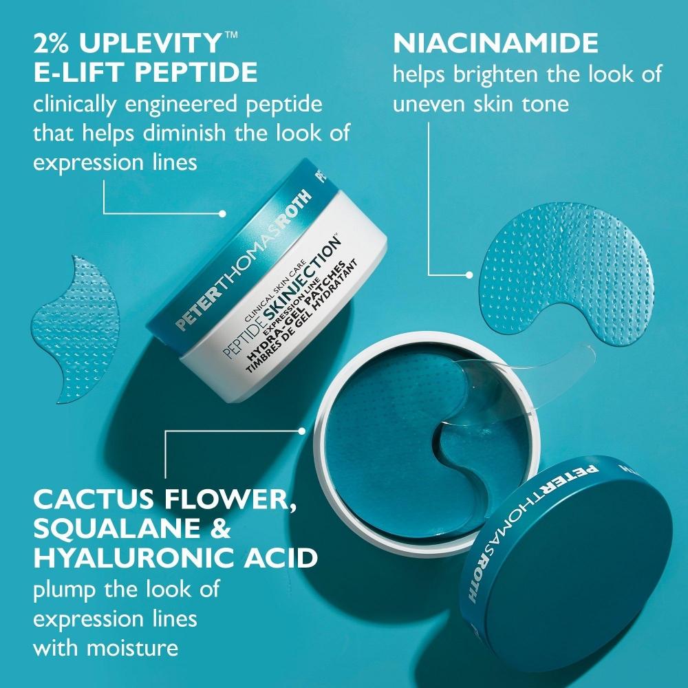 Peter Thomas Roth Peptide Skinjection Expression Line Hydra Gel Patches 30 пар