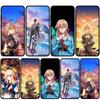 Чехол для iPhone 15 14 Xiaomi Redmi Note 13 12 11 Pro Max X 8 7 9 XR Samsung Galaxy S24 S23 13C 10 OPPO A15 A54 Huawei Фиолетовый Evergarden чехол для телефона
