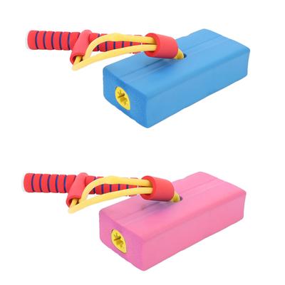 Пенопластовый прыгун-прыгун помогает расти выше Безопасные игрушки-прыгунки Интересный звук Pogo Stick для помещений