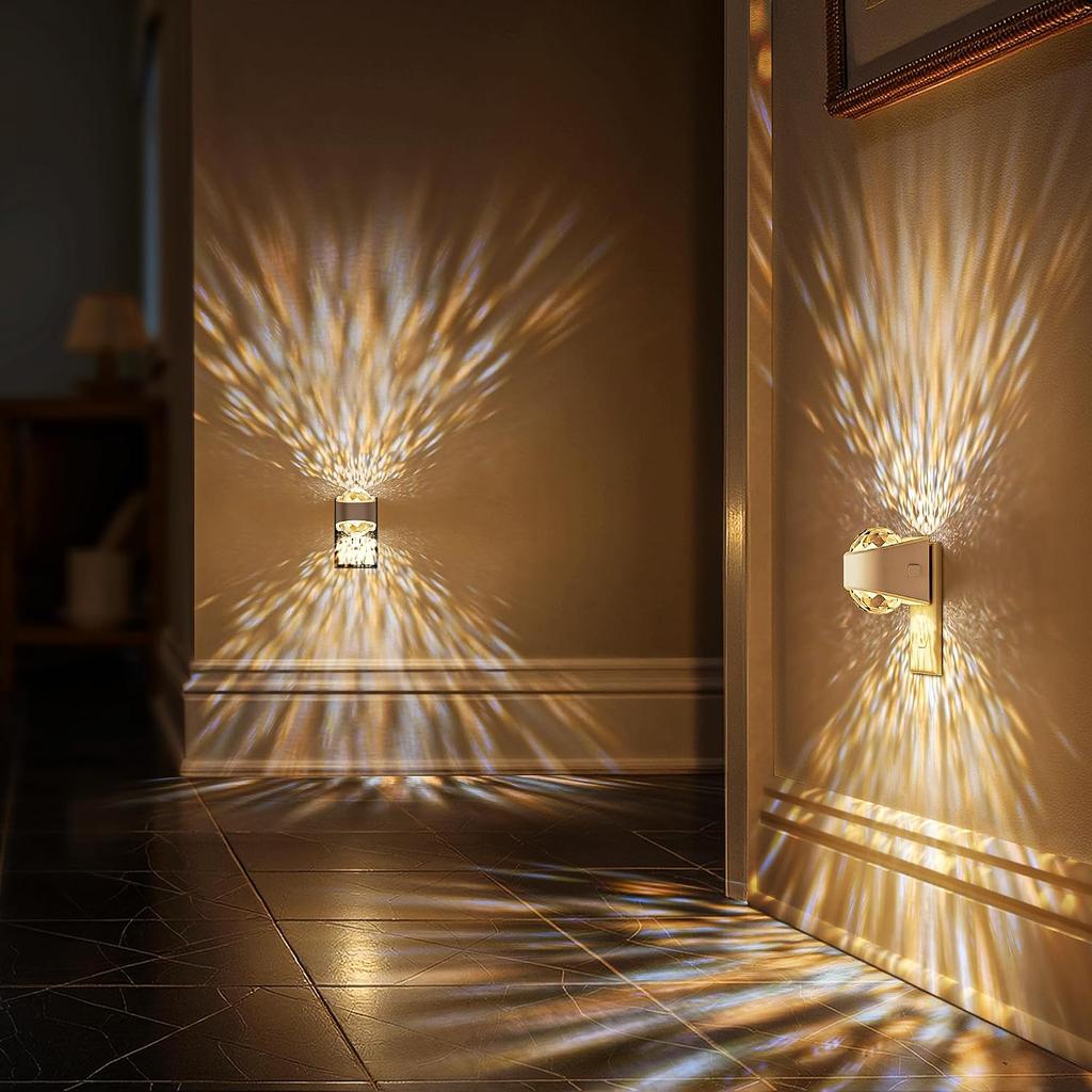 Briignite Night Light, Night Lights Plug into Wall, Projector Night Light