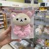Милая мультяшная плюшевая резинка для волос Rilakkuma - Аксессуар для хвоста и пучка для девочек
