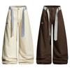 Unisex Relaxed Fit Cargo Pants With Multiple Pockets Cotton Straight Leg Workwear Style Daily Wear