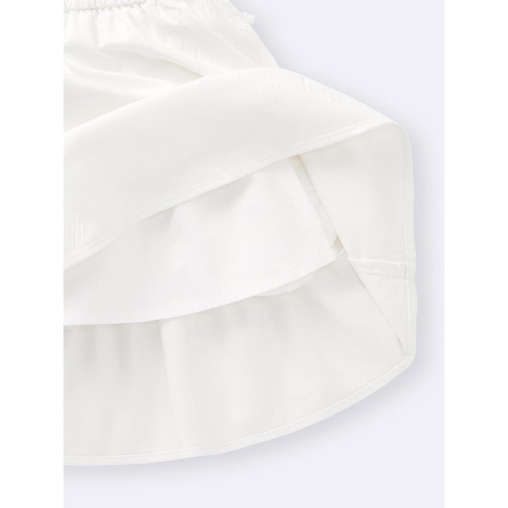 GU by Uniqlo Джинсовое платье с открытыми плечами для девочек