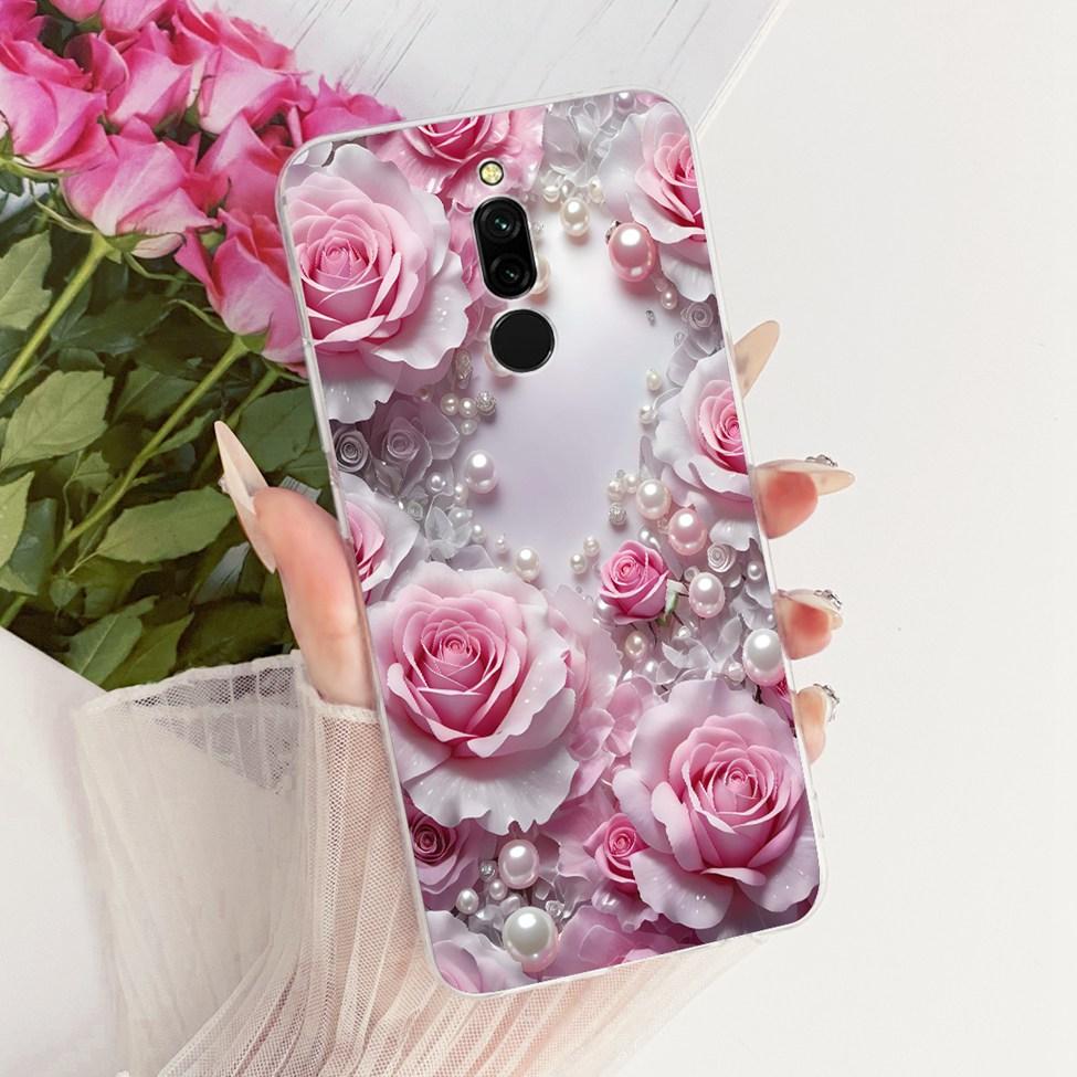 Прозрачный чехол для Redmi 8 Чехол Милый Модный Смешной Расписной Корпус для Xiaomi Redmi 8 M1908C3IC MZB8255IN M1908C3IG M1908C3IH