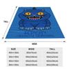 Crouching Tiger, Hidden Bird, Kpop Demon Hunters Flannel Blanket Winter Soft Durable Throws for Students Decor Sofa Bed Cover
