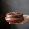Изысканная 1 шт. Антикварная керамическая аромалампа ручной работы - Эстетичная дзен-подставка для благовоний, Идеально подходит для добавления элегантности