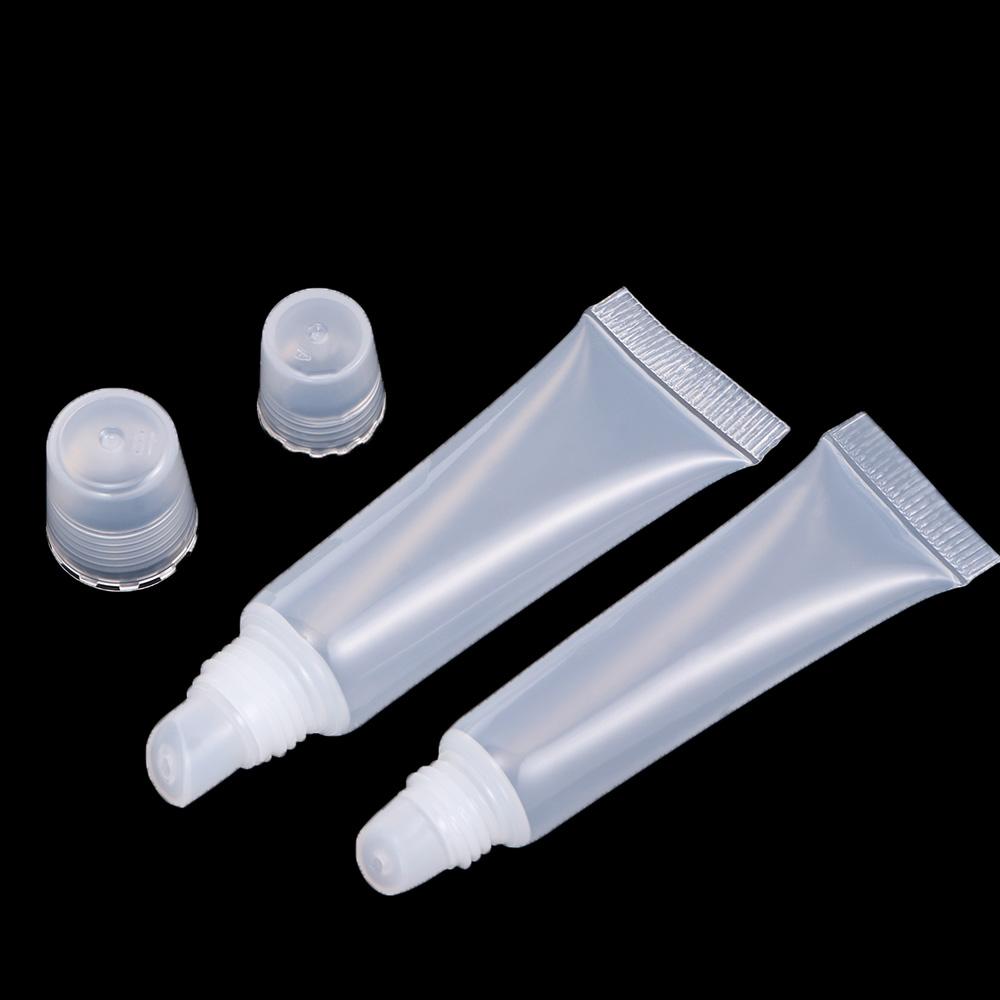 Empty Lip Balm Soft Tube Lipstick Tube Cosmetic Containers Cosmetic Tools Lip Gloss Tube
