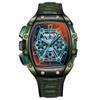 [WELDER] Часы Welder Moody Genuine W75 Dual Time Quartz WRM2001-R мужские зеленые