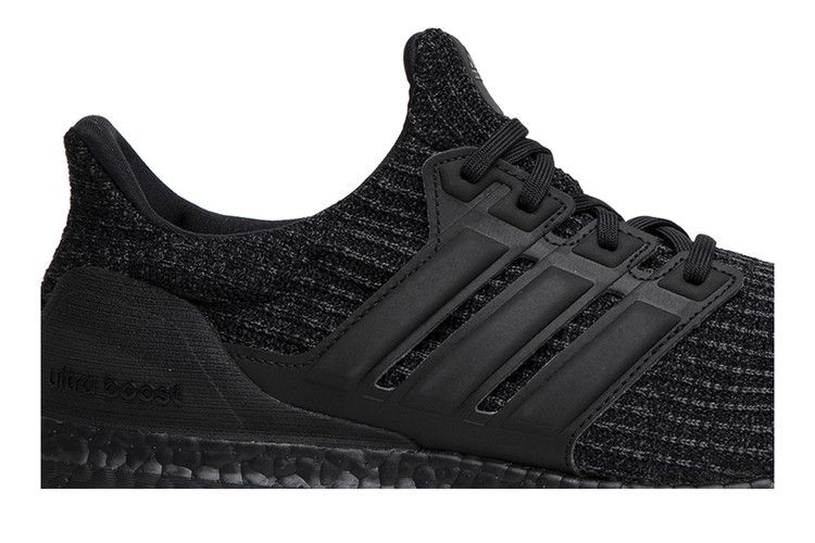 adidas Ultra Boost 4.0 Triple Black Nubuck Cage