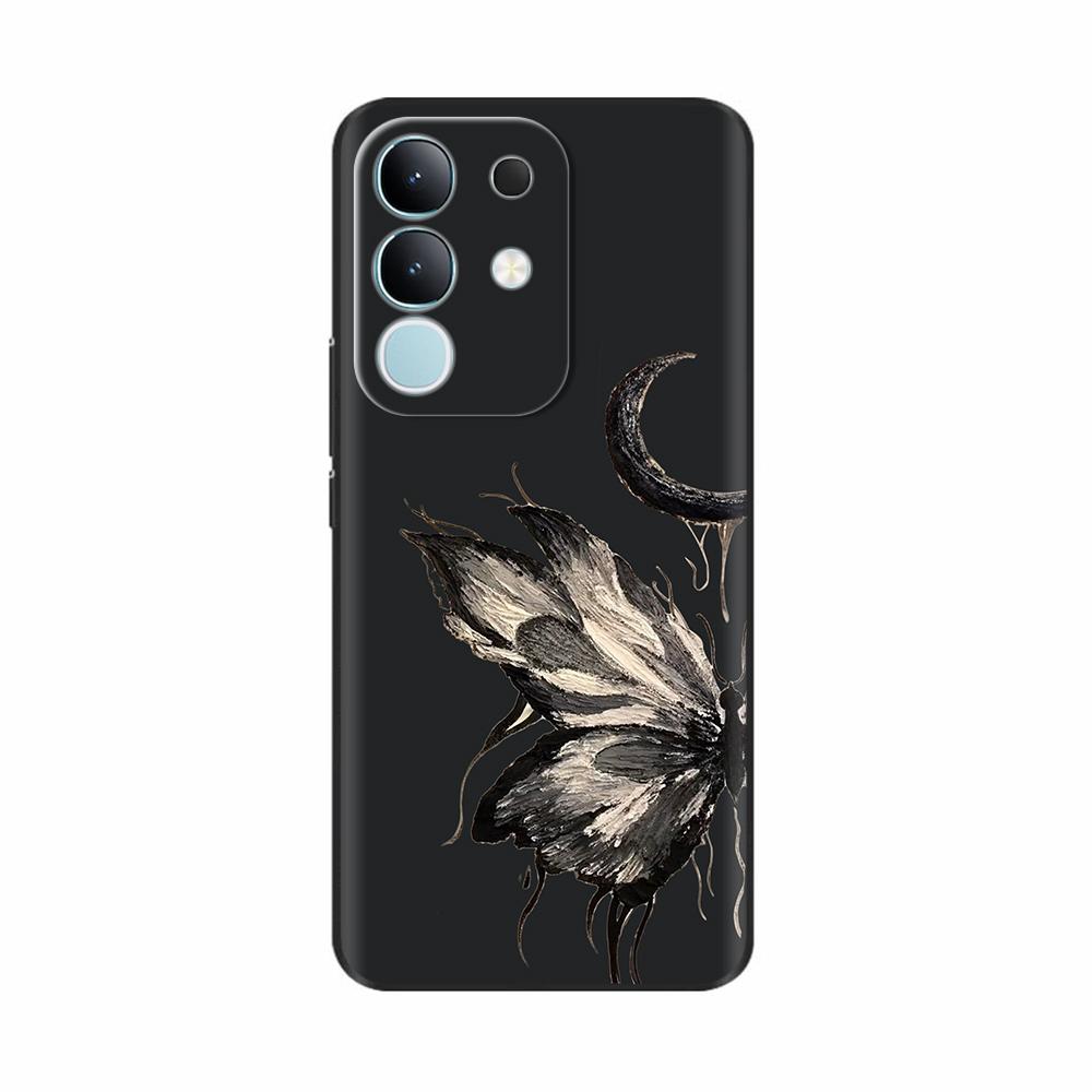 Для Vivo Y29 4G Чехол Милый Панда Мягкий Жидкий Силиконовый Чехол для Телефона Для Vivo Y29 4G Чехлы Y 29 Защитный Мультяшный Чехол на Заднюю Панель
