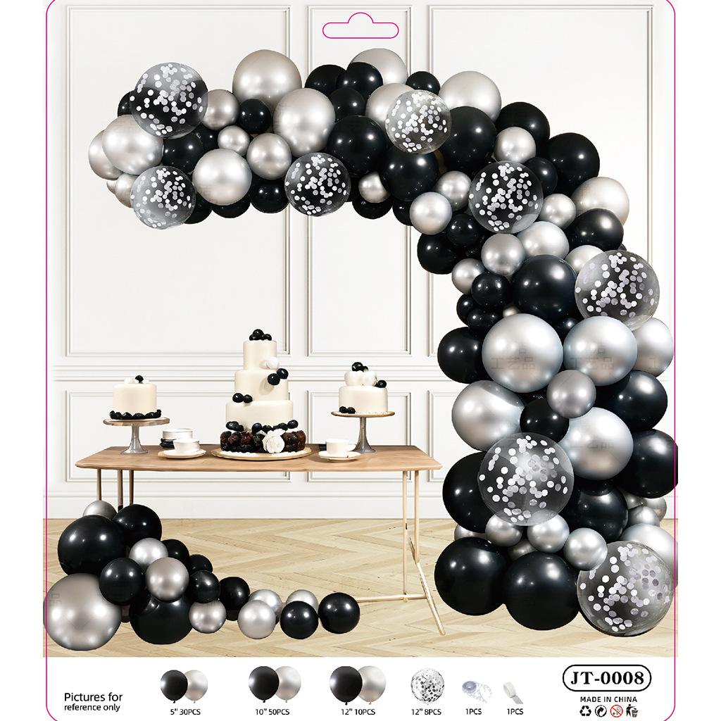 Арка из цепочки шаров для открытия, украшения для вечеринки по случаю дня рождения, набор для юбилея, оформление сцены, премиальная атмосфера