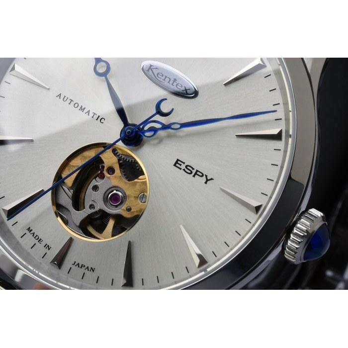 [Kentex] Watch Automatic ESPY Dress Open Heart E660M-02 Silver