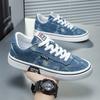 Teen Trend Canvas Shoes Men's 2025 New Versatile Popular Men's Leisure Sports Fashion Low-top Board Shoes