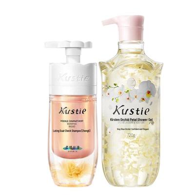 Набор: Шампунь COSTIN Rose с двумя камерами и Гель для душа COSTIN Orchid