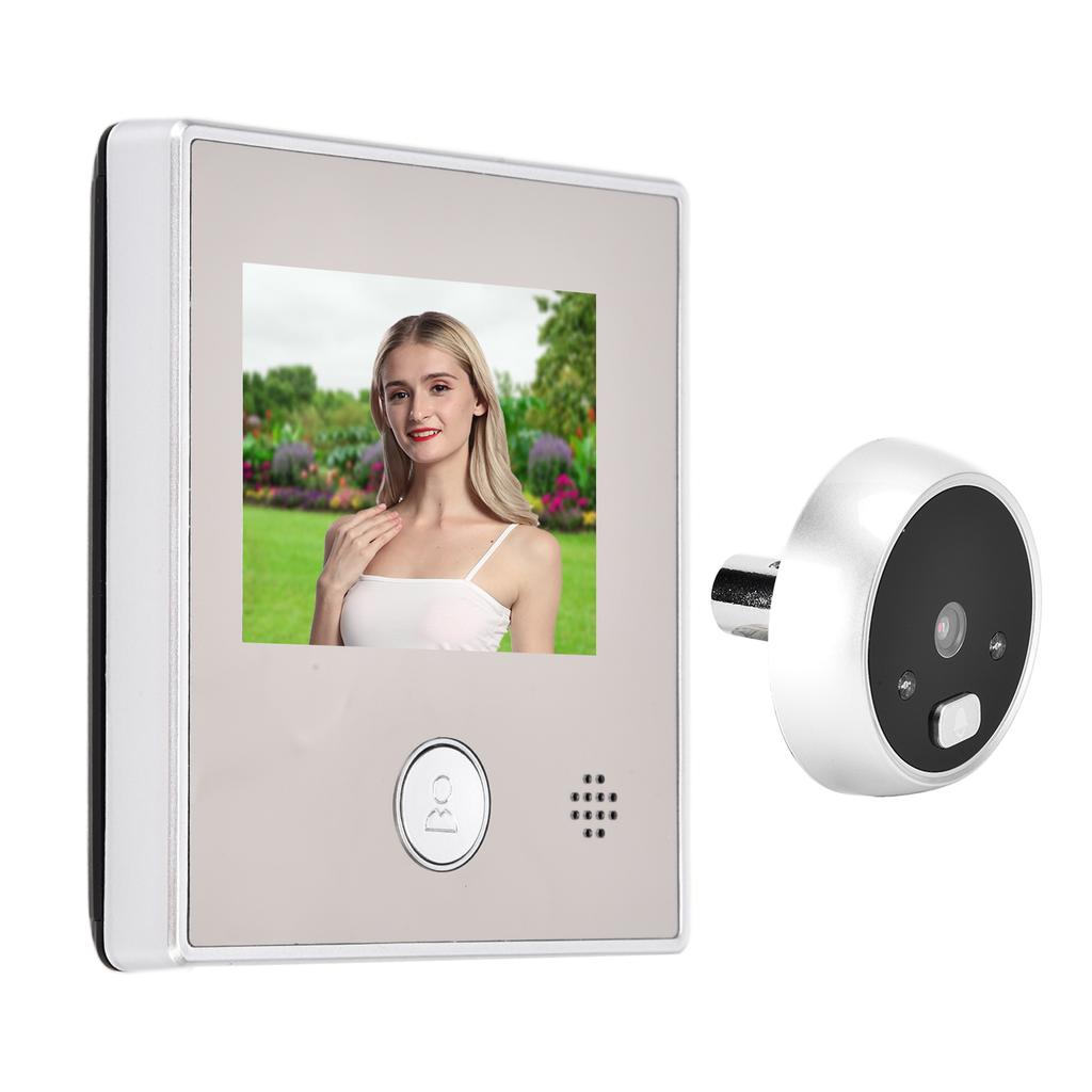 Intelligent Video Doorbell Digital Door Viewer 2.8in TFT LCD Display Infrared Night Vision 135 Degrees