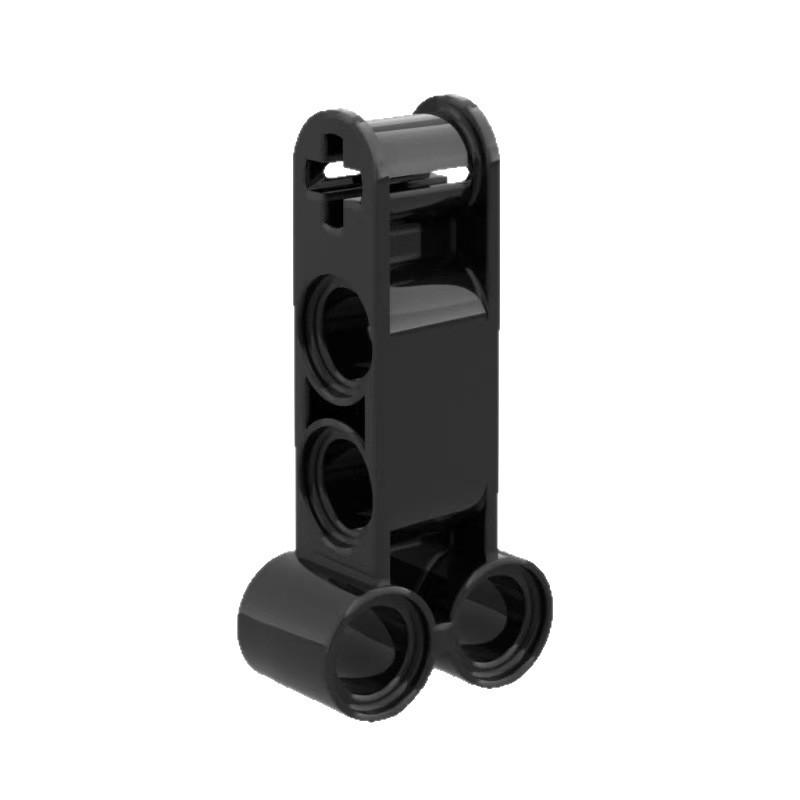 50g MOC 98989 Small Particle Building Blocks: 2x4 Stud Connector Science and Technology Parts