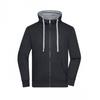 James and Nicholson Mens Lifestyle Full Zip Hoodie