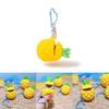 Stitch Summer Beach Collection Pineapple Silicone Keychain With Cute Character Design For Kids And Teens